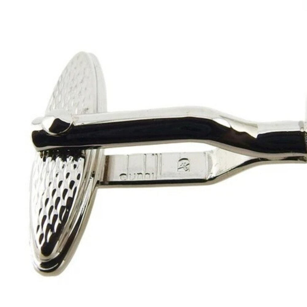 dunhill cufflinks × silver platedGold material Authentic Used - Picture 8 of 8